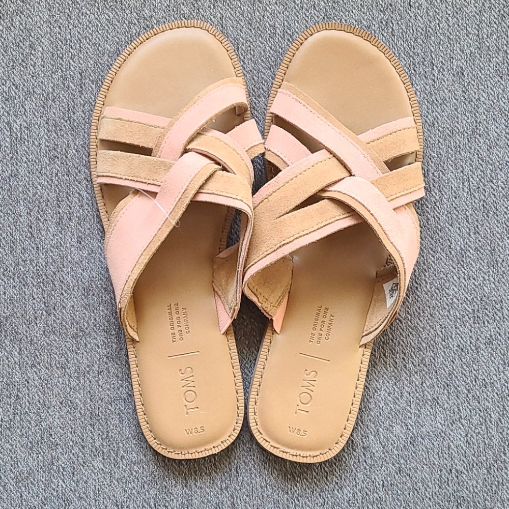 Toms Slide Sandles *new